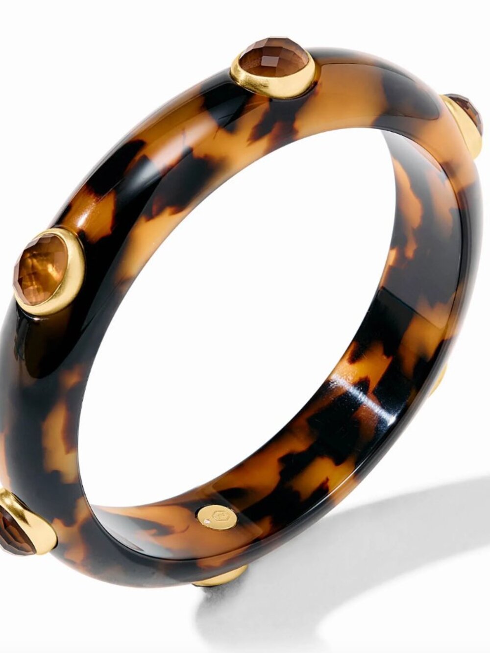 Julie Vos Carnaby Stone Bangle NWT Size Medium